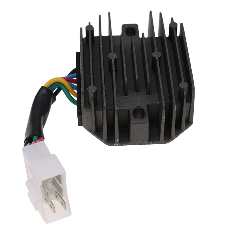 6 Wire 12V Voltage Rectifier Regulator 185516061 for Perkins 102-04 102-05 103-06 400 Series
