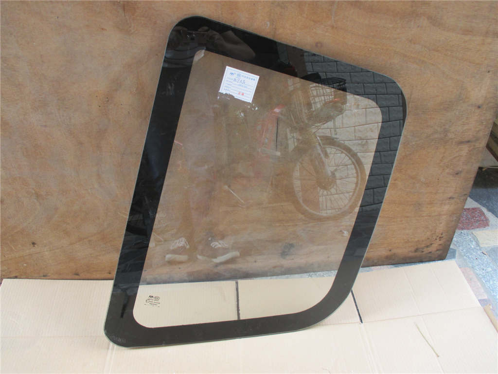 KOMATSU PC200-7 rear left glass frame without Glass